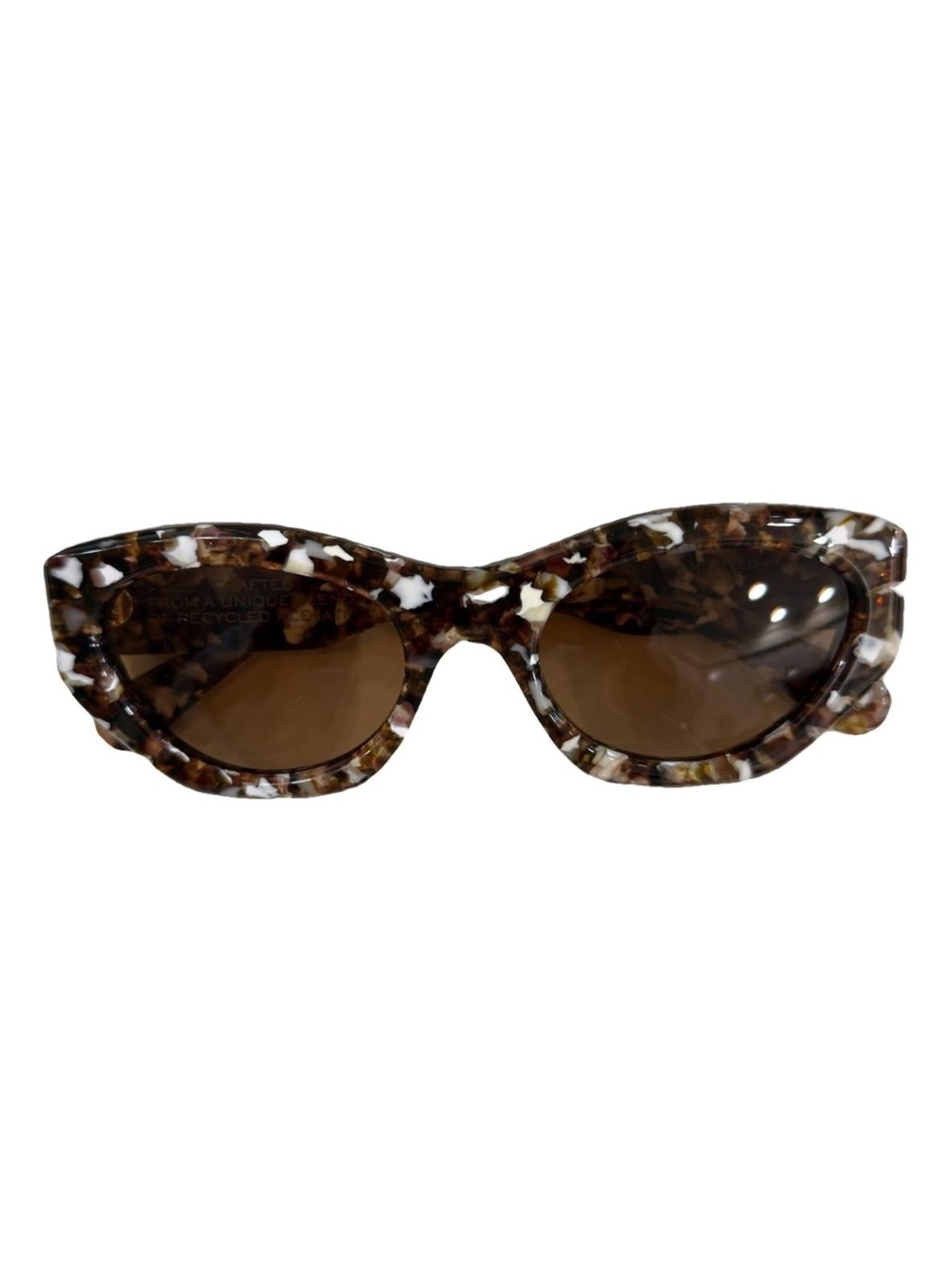 Chloe Brown Tortoiseshell Oversized Cat-Eye Sunglasses $510